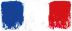 Französische Flagge