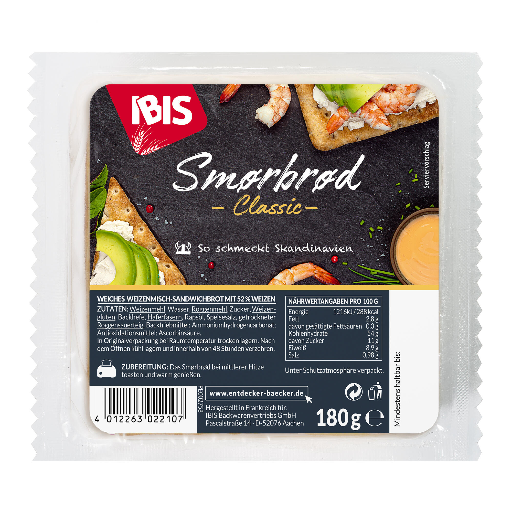 Packshot Smørbrød Classic