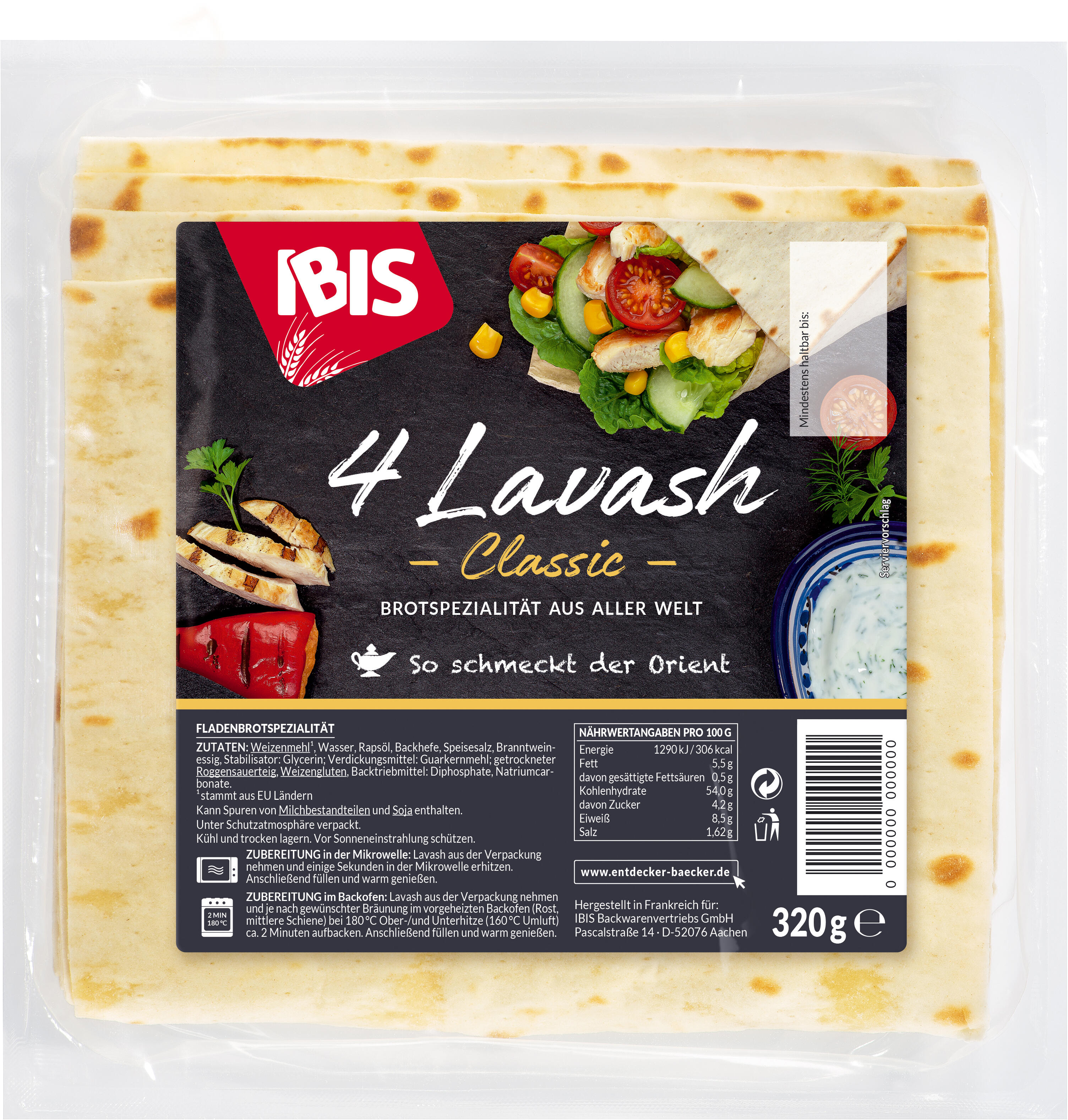Packshot Lavash