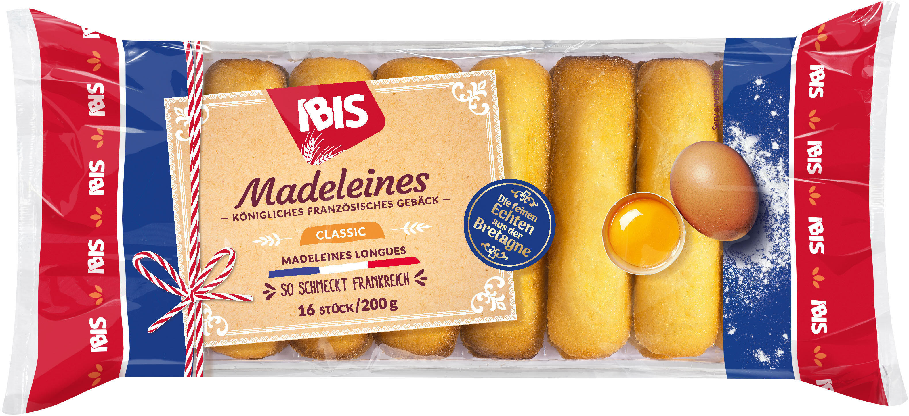 Packshot Madeleines Classic