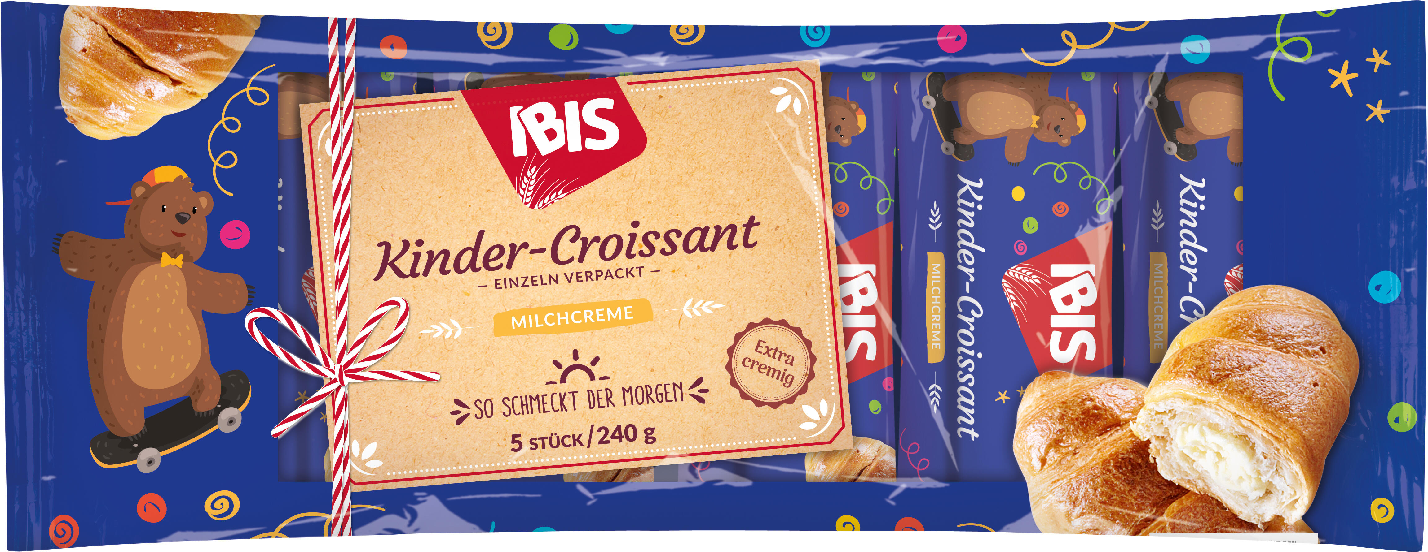 Packshot Kinder Croissant Milchcreme