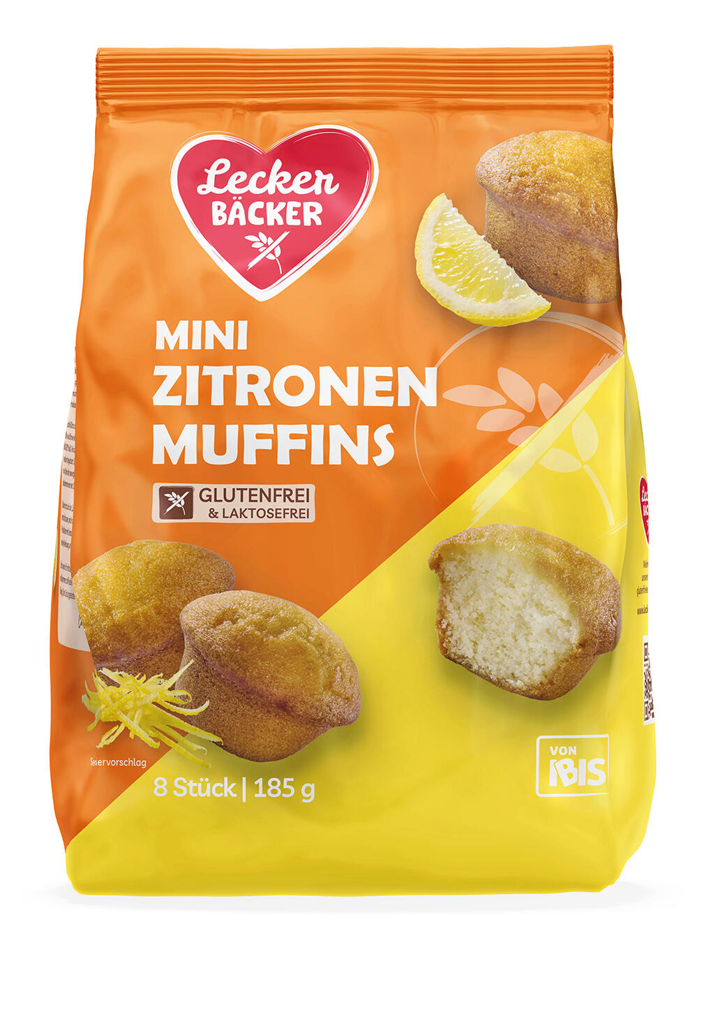 Packshot Muffins Zitrone
