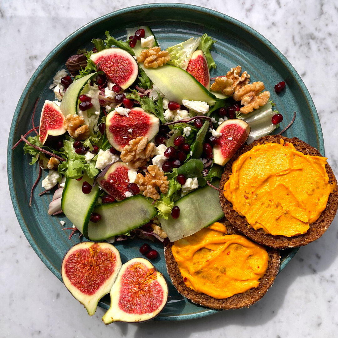 Feigensalat mit Finn Brod