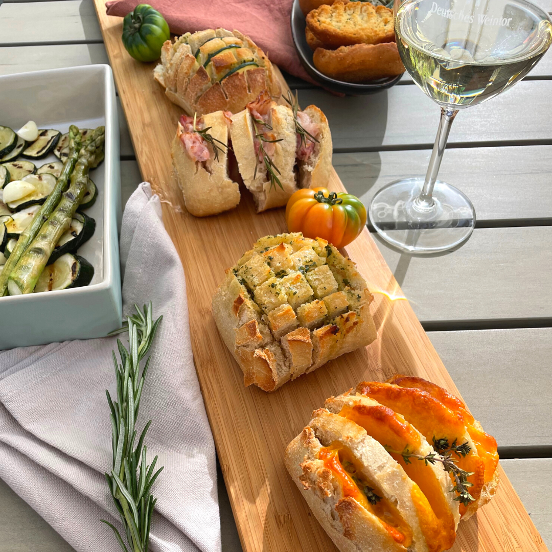 Rezeptbild Steinofen Broetchen beim Grillen