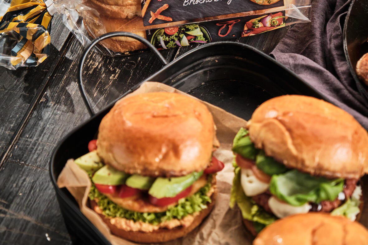 IBIS Brioche Burger lecker belegt