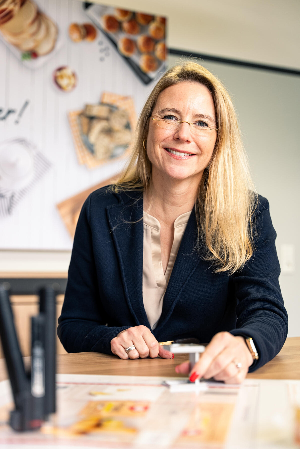 Mitarbeitende in Besprechung