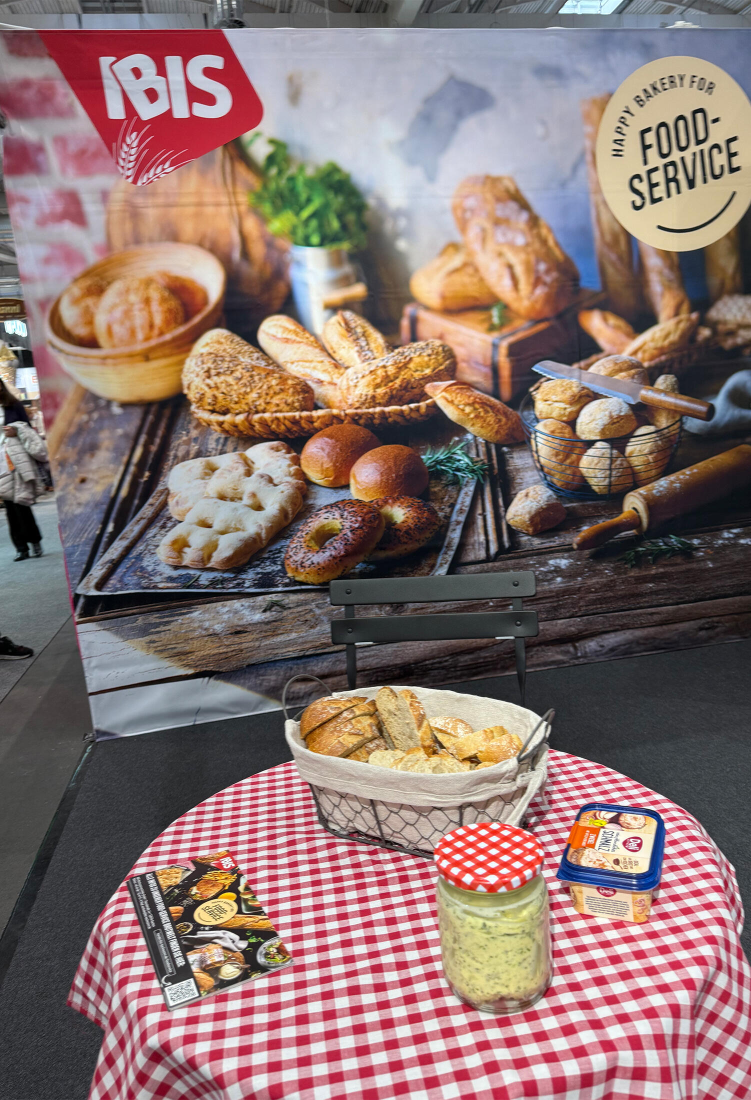 IBIS Messestand auf der INTERNORGA 2025