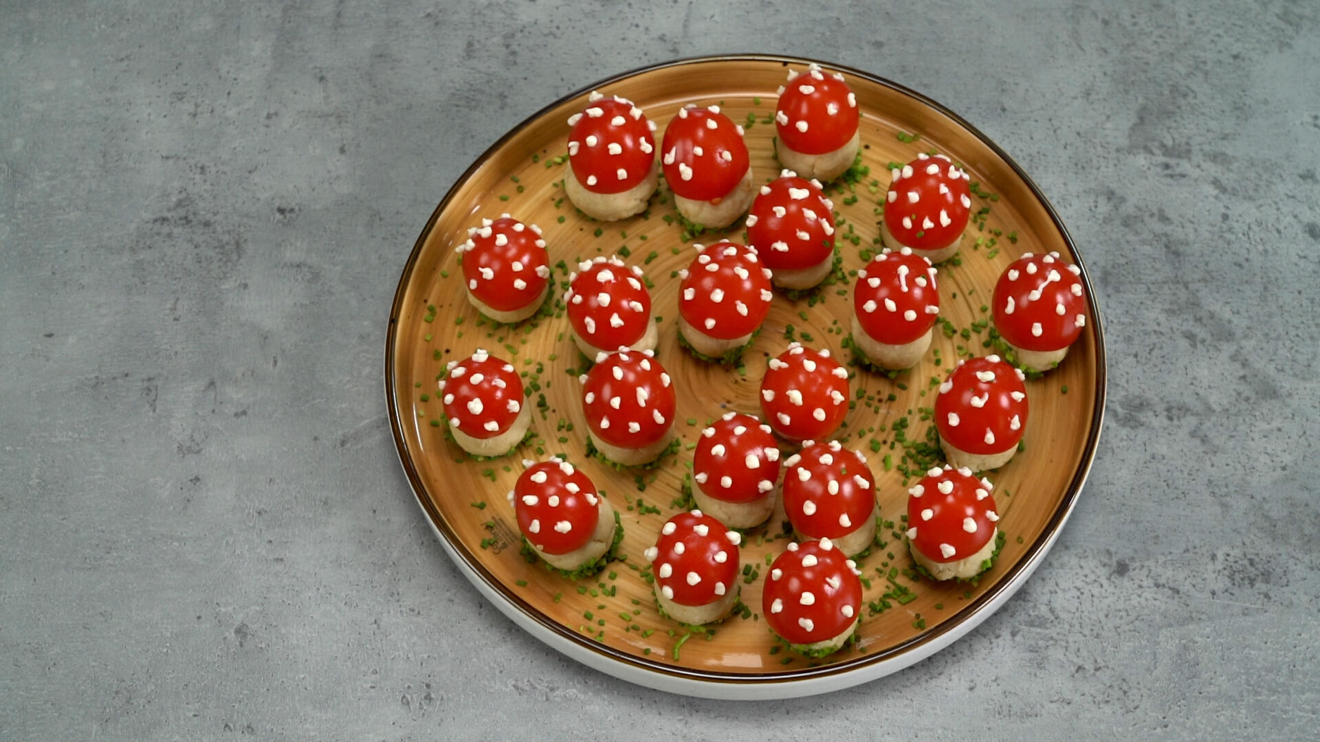 Rezeptbild: viele kleine Glückspilze