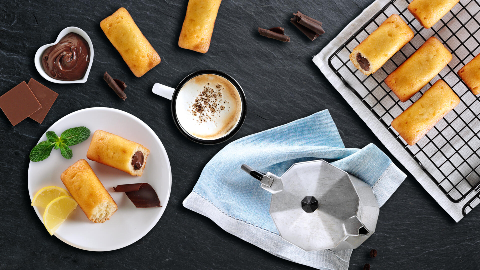 Produktbild: Mini Cakes mit Schokocrème