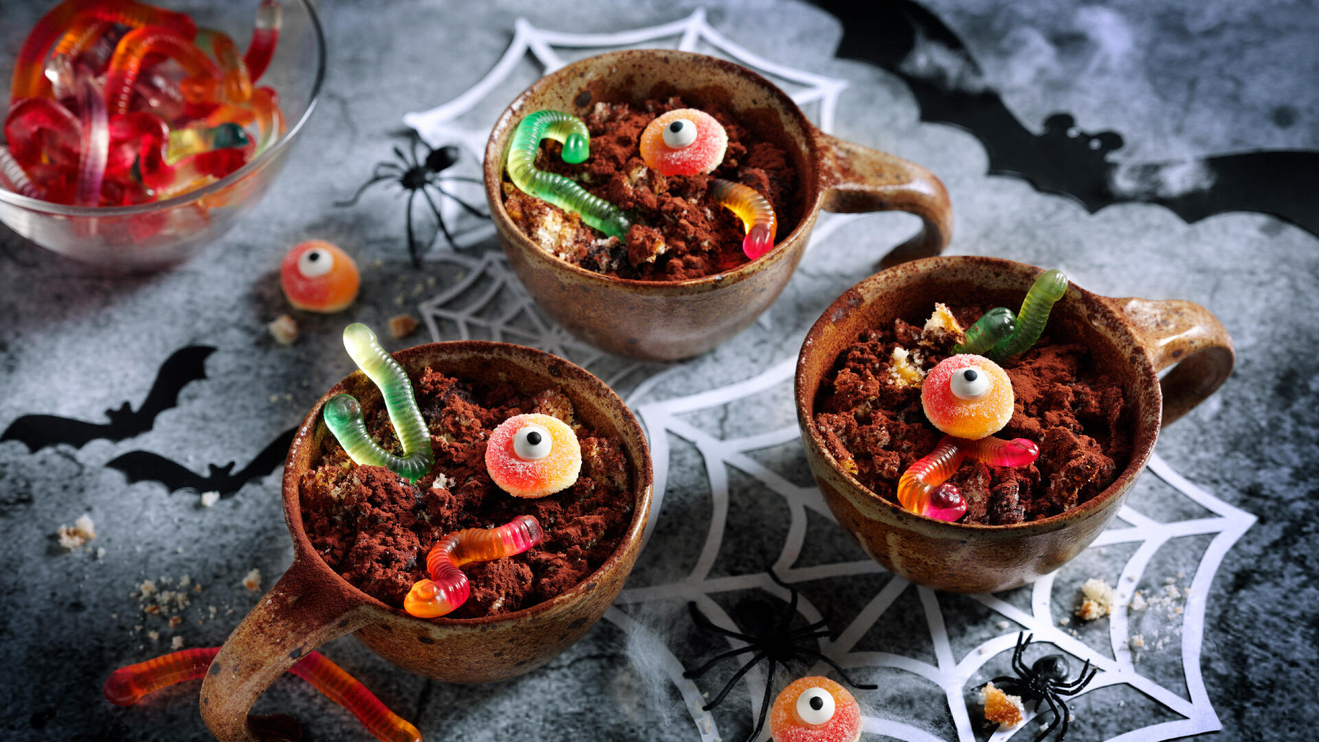 Halloween Rezept mit Mini Cakes