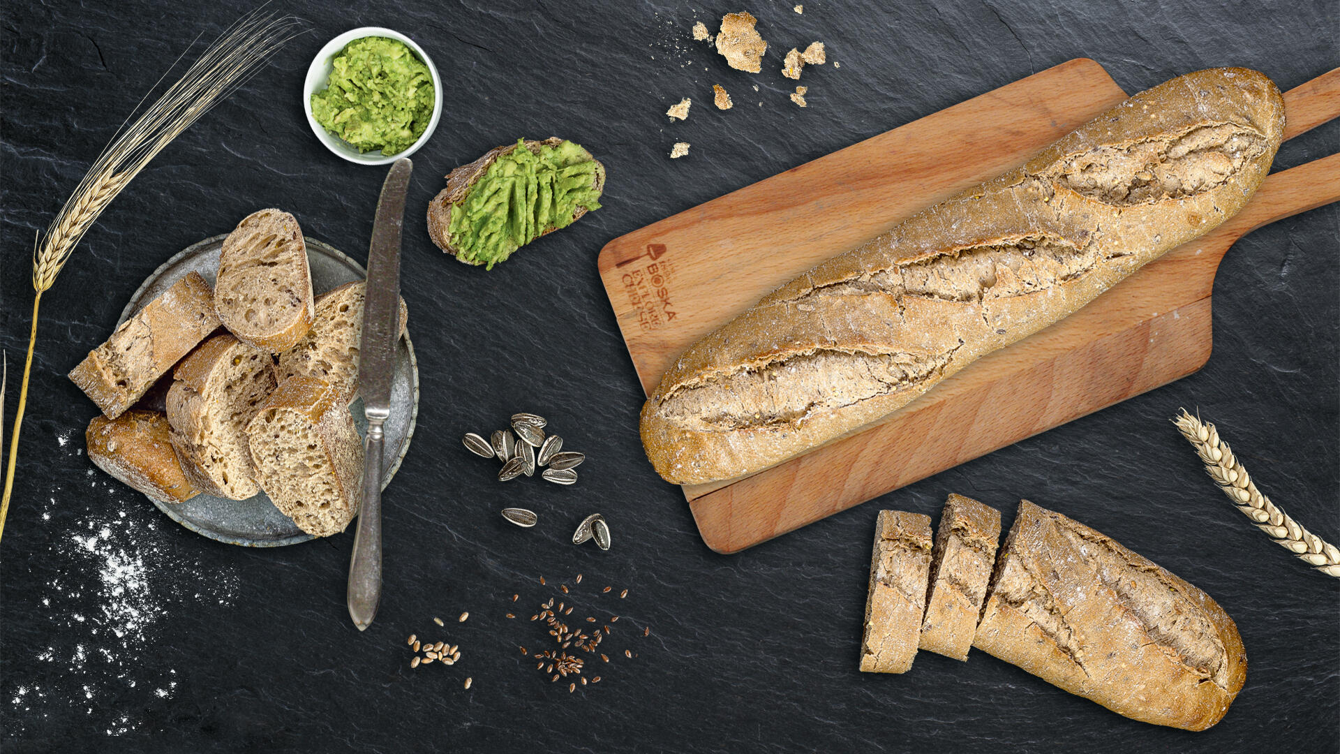 Produktbild: Steinofen Baguette Korn