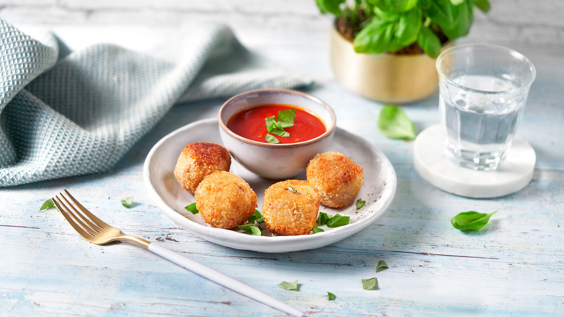 Rezeptbild: Teller mit Polpette de Pane