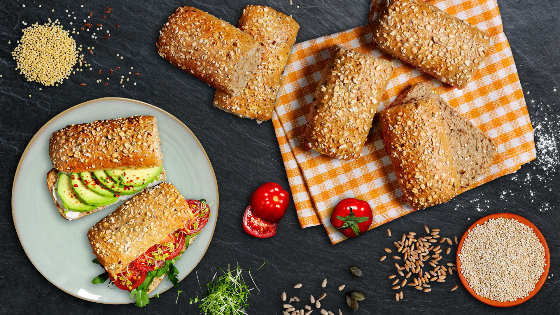 Produktbild: Super Korn Broetchen Vollkorn