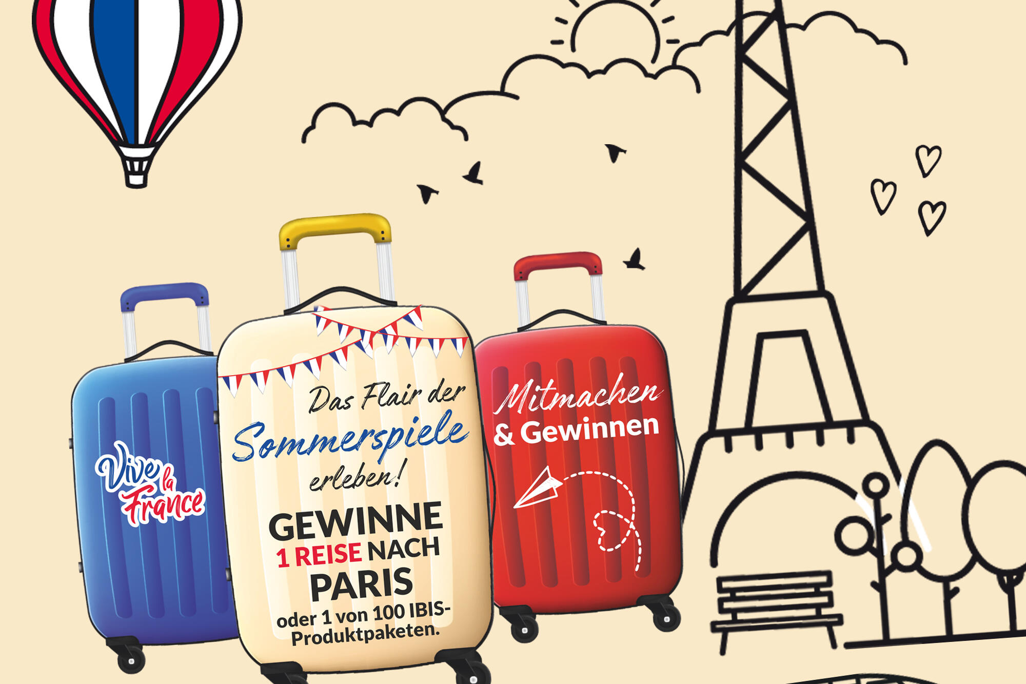 Gewinnspiel Sommerspiele 2024 in Paris