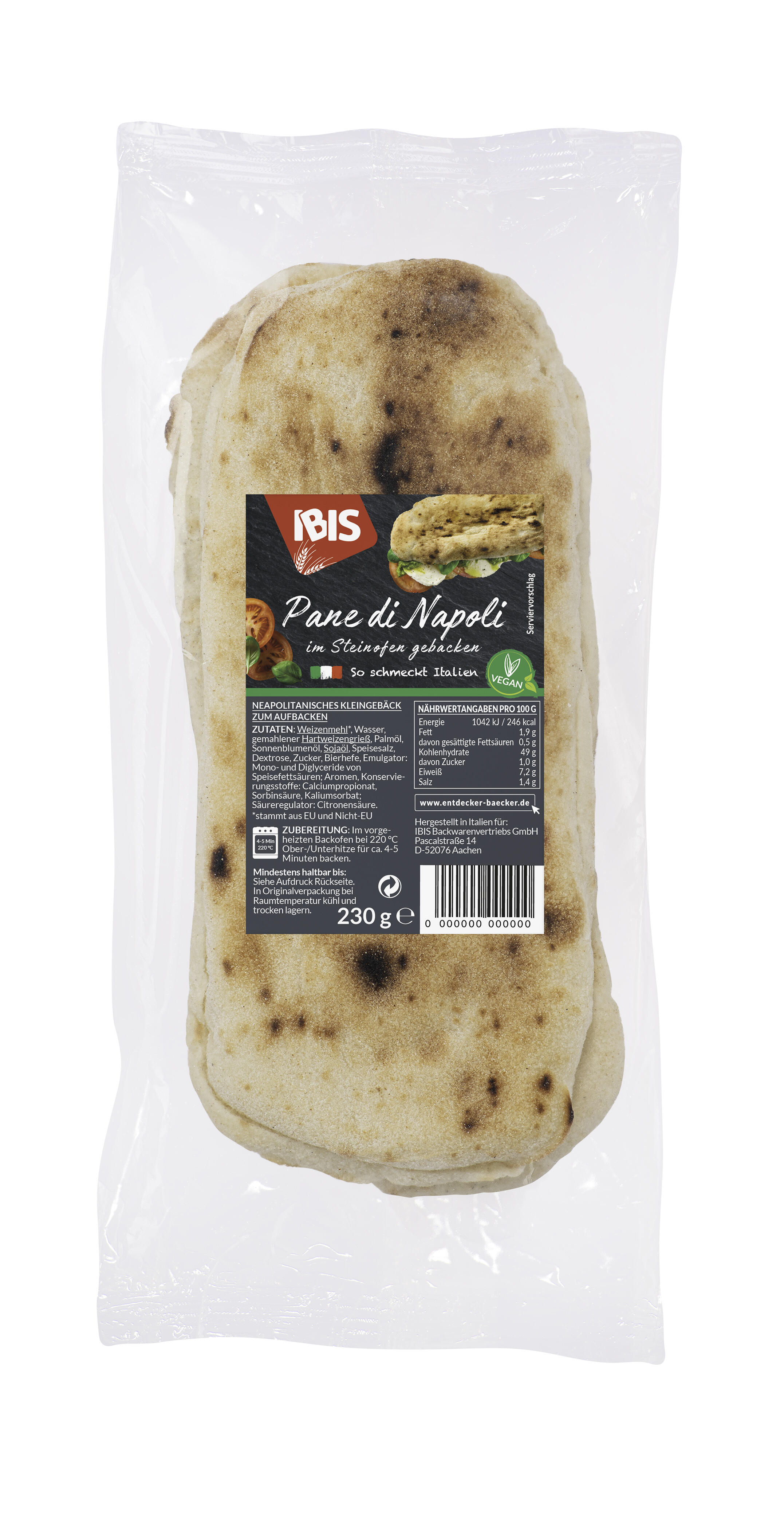 IBIS Pane di Napoli Verpackung