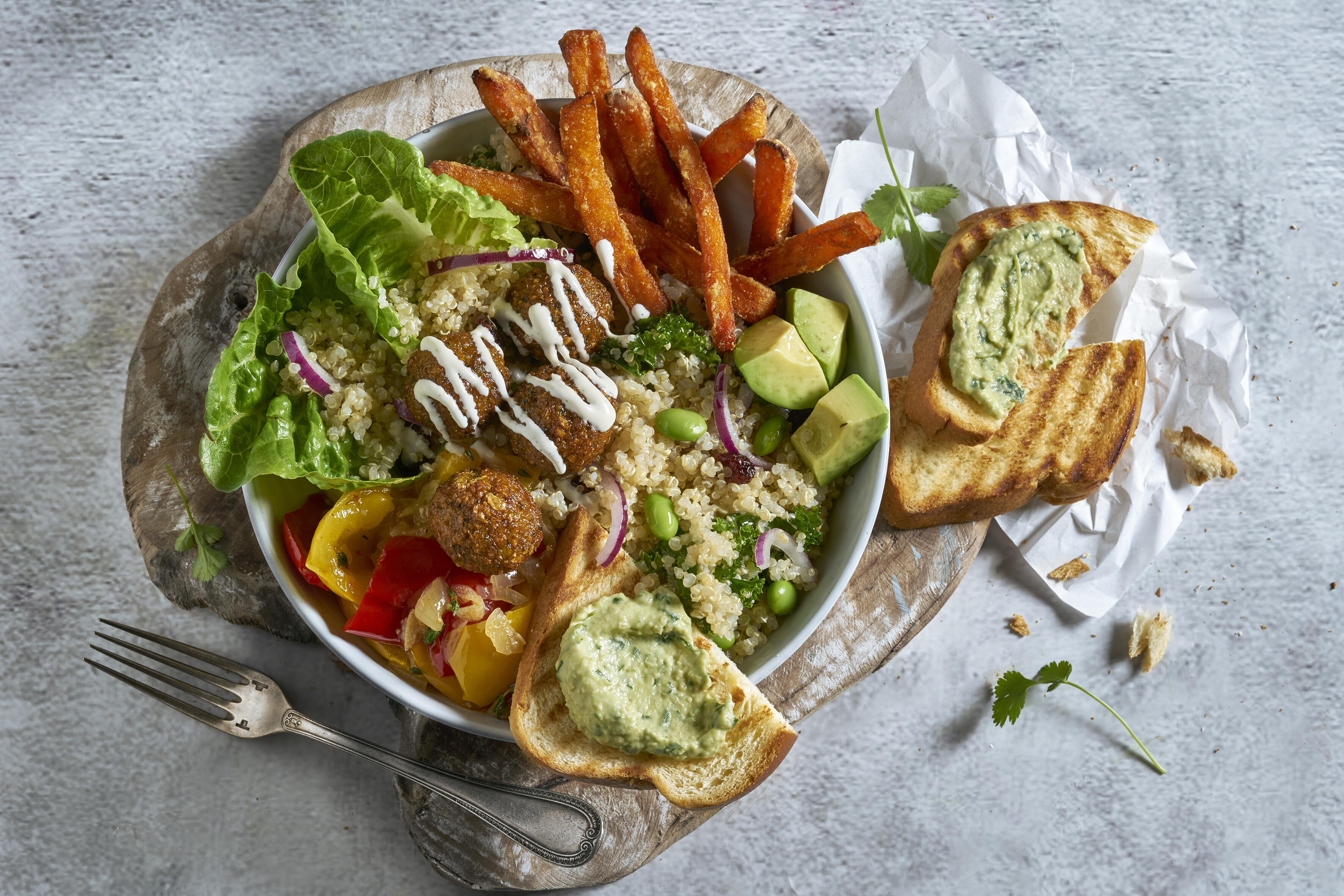 Brioche Rezeptbild Quinoa Bowl
