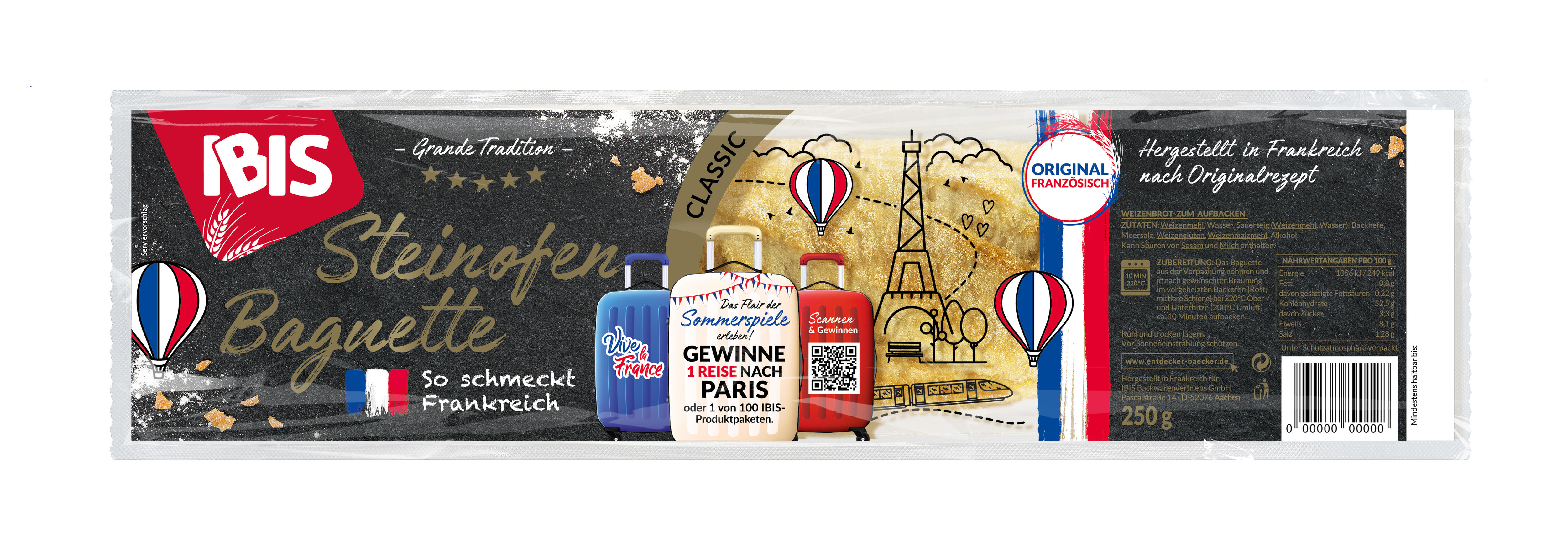 Sonderedition Sommerspiele 2024 Steinofen Baguette Classic