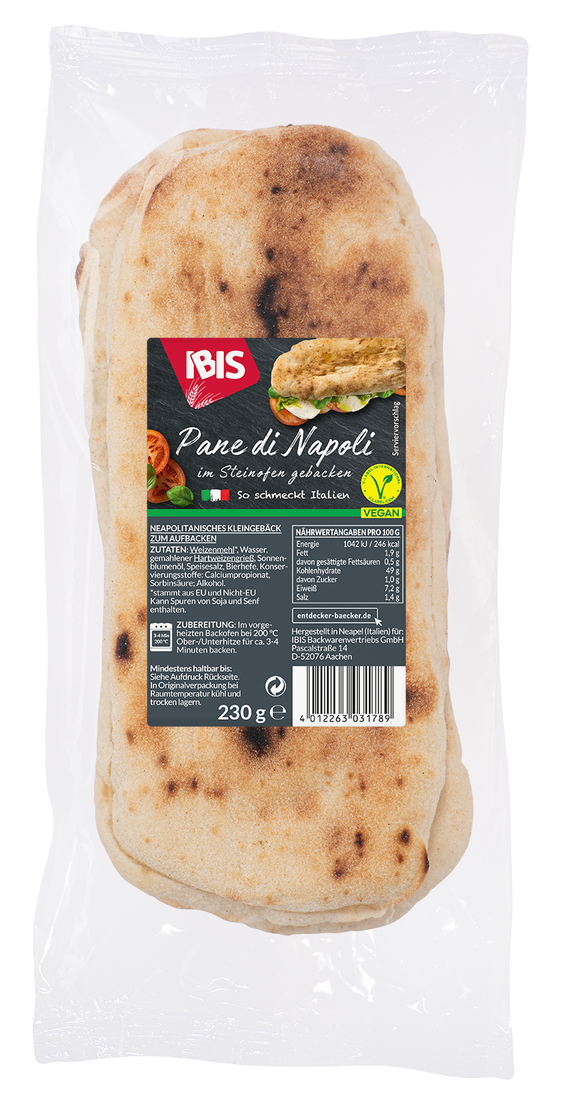 IBIS Pane di Napoli Verpackung